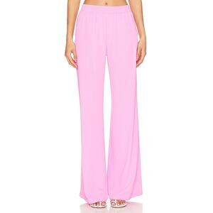 Amanda Uprichard 'Vera' Pink Polyester Pants Size S